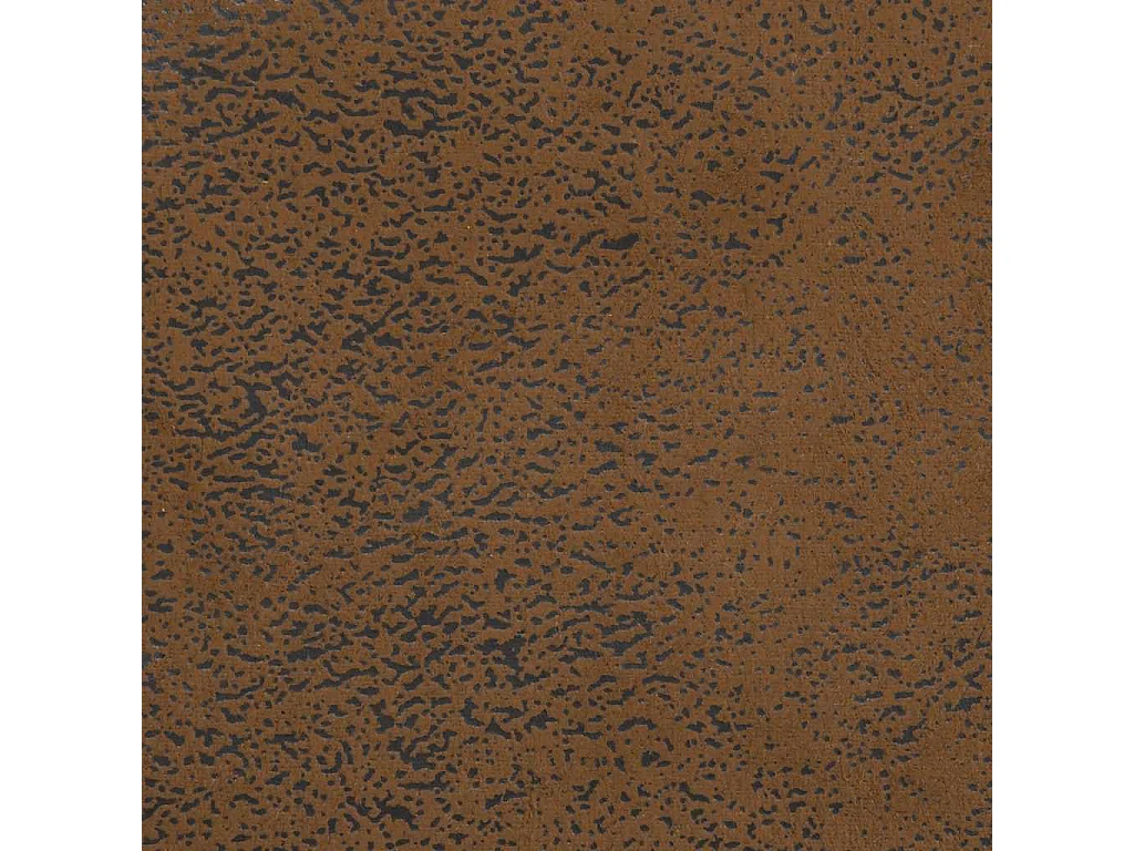 Banco c/ almofadões 113x64,5x75,5cm camurça artificial castanho