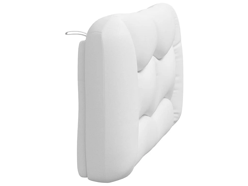 Cuscino Testiera Hvar Bianco 140 cm in Similpelle