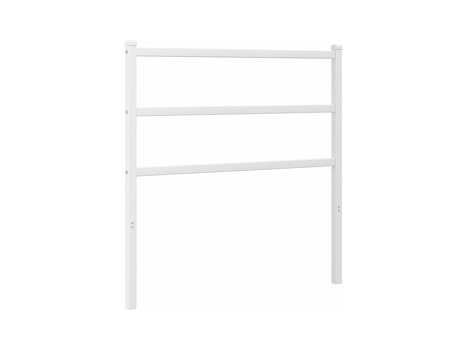 Testiera in Metallo Bianco 90 cm
