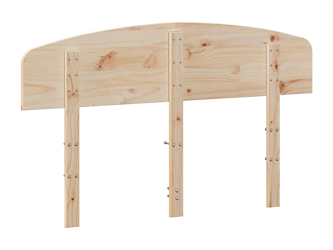 Kopfteil 135 cm Massivholz Kiefer