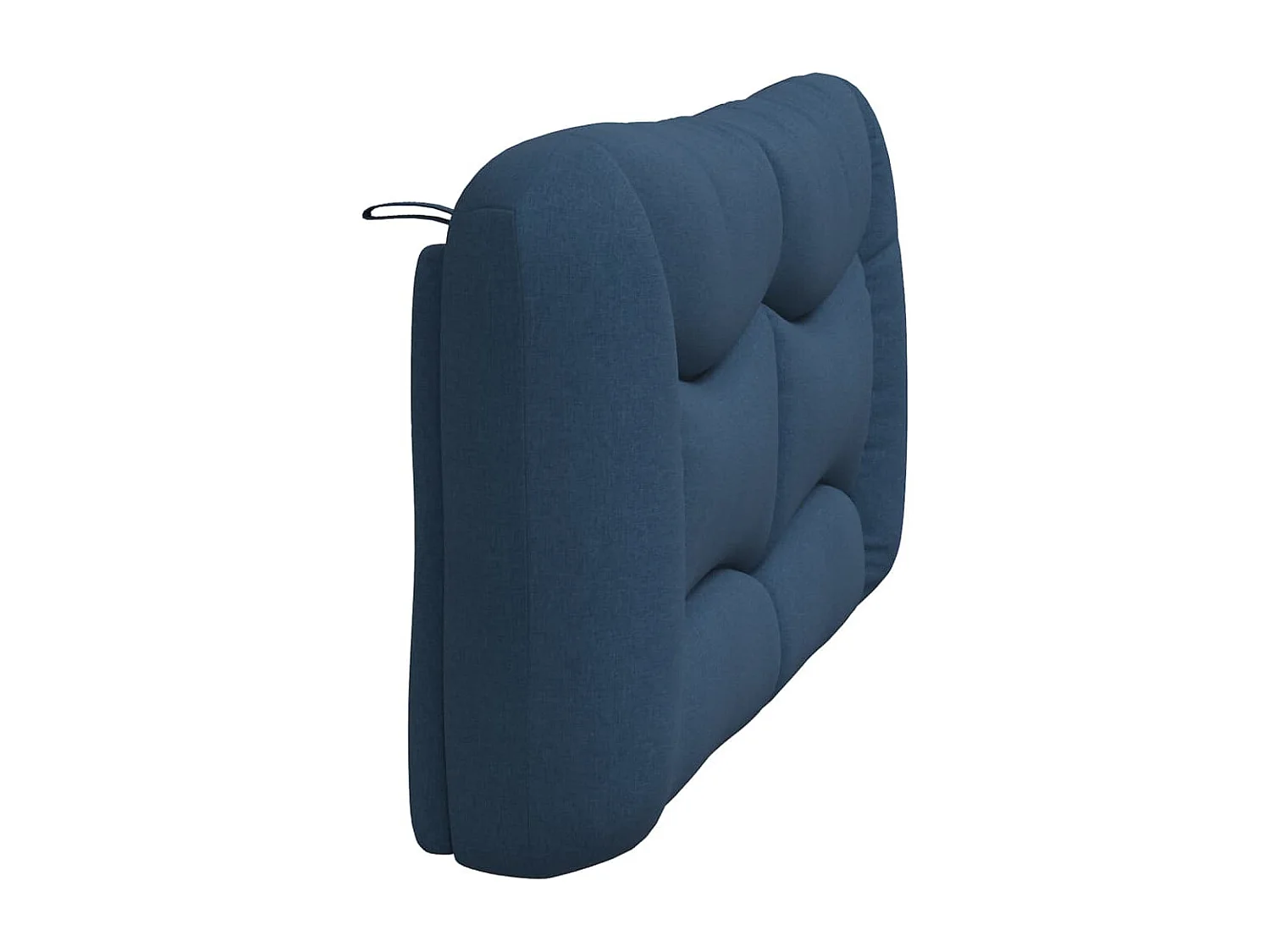 Coussin de tête de lit Hvar bleu 160 cm tissu