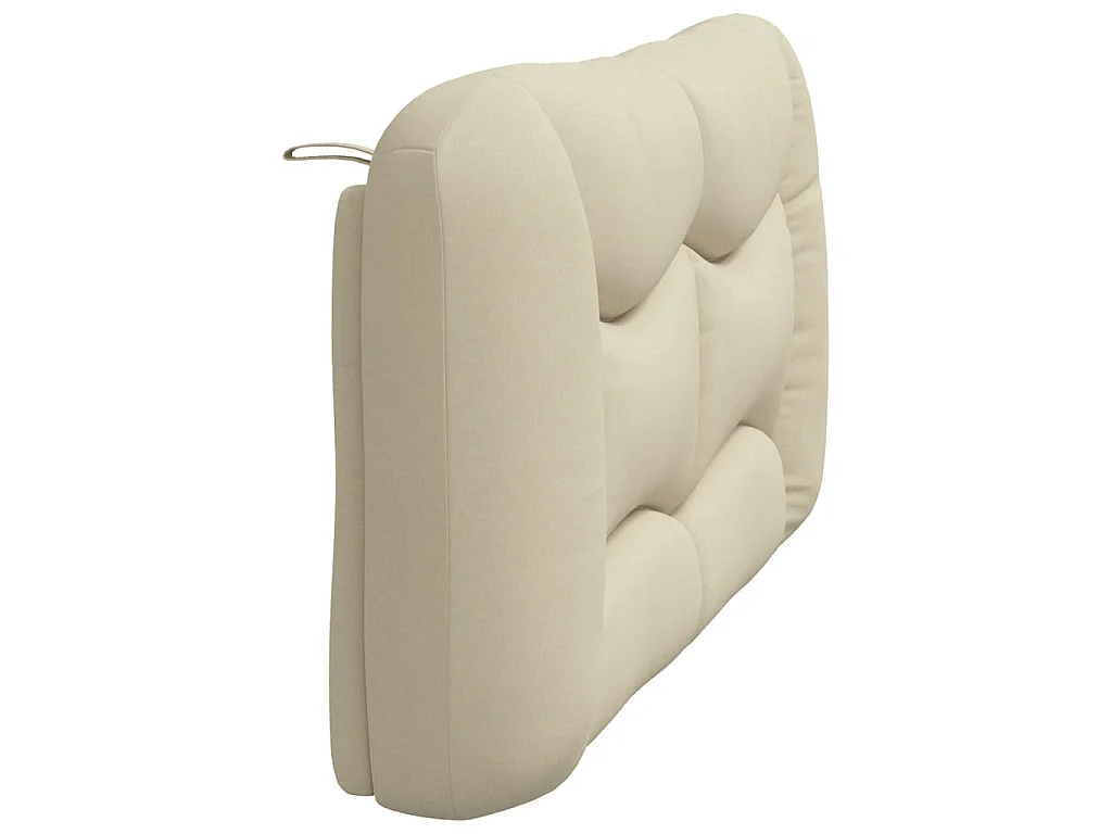 Coussin de tête de lit Hvar crème 160 cm tissu