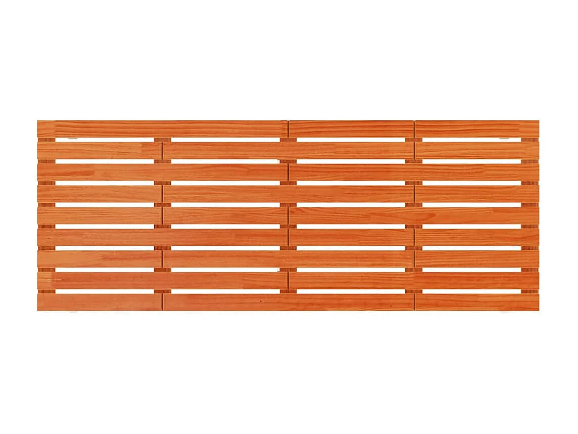 Hoofdbord wandmontage 166x3x63 cm massief grenenhout