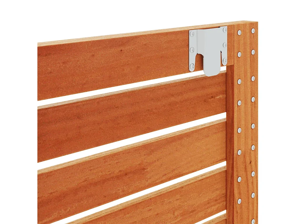 Tête de lit murale 166x3x63 cm Bois massif de pin