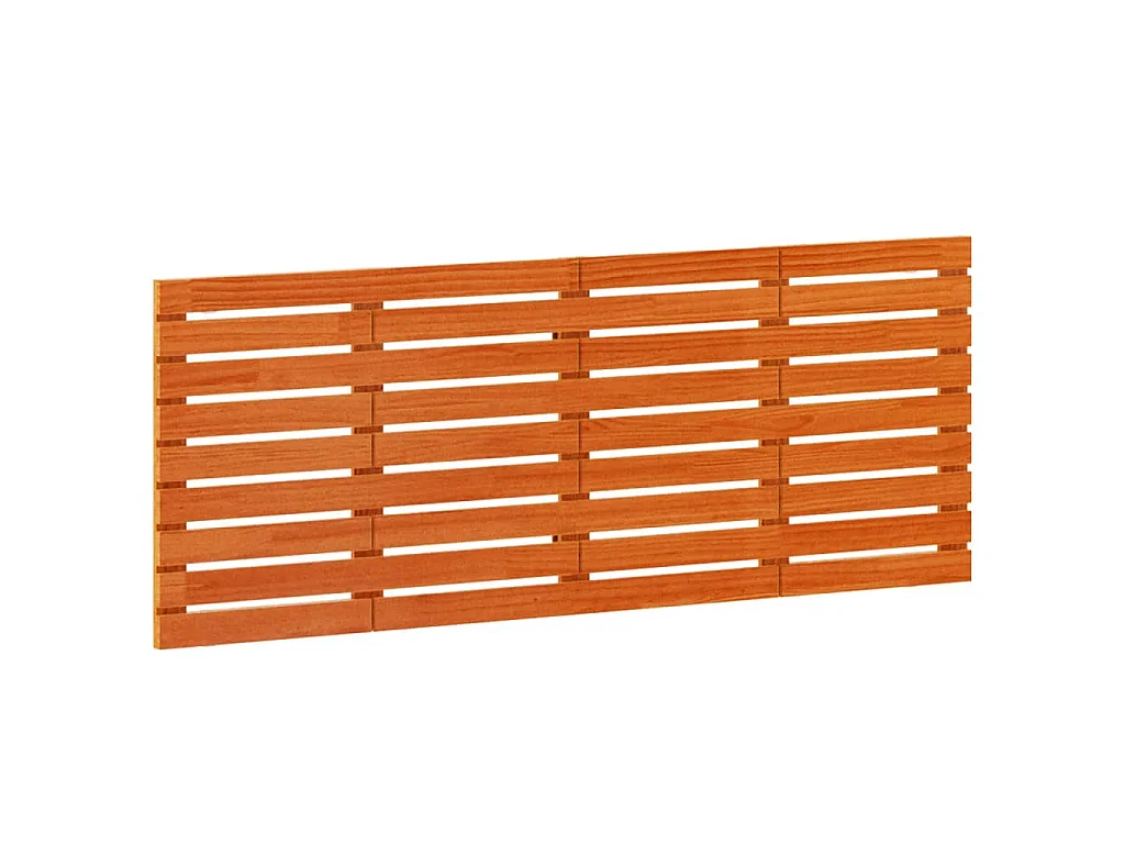 Tête de lit murale 166x3x63 cm Bois massif de pin
