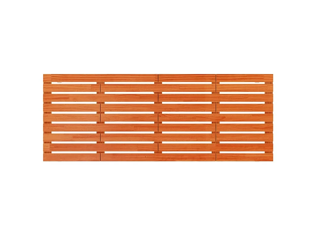 Tête de lit murale 166x3x63 cm Bois massif de pin