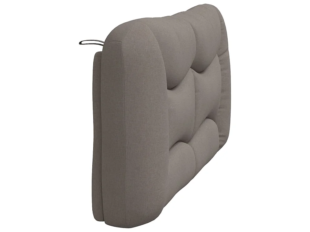 Cuscino Testiera Hvar Tortora 160 cm in Tessuto