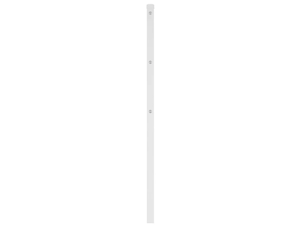 Testiera di Ricambio in Metallo Bianco 75 cm