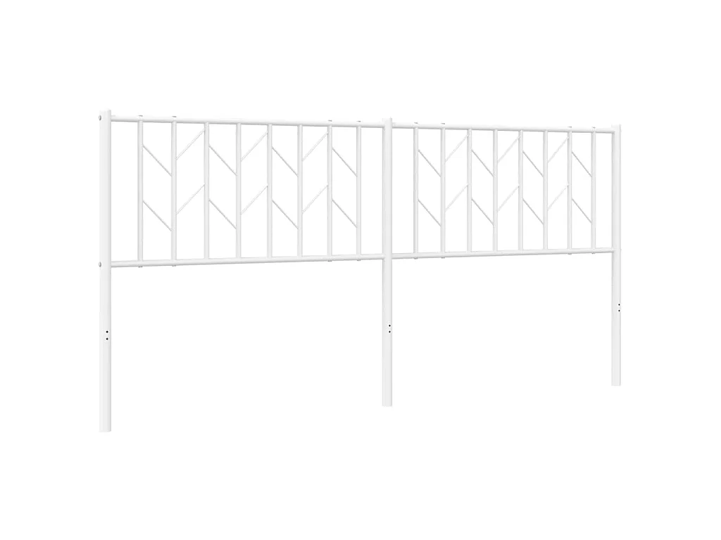 Cabecero de repuesto de metal blanco 180 cm