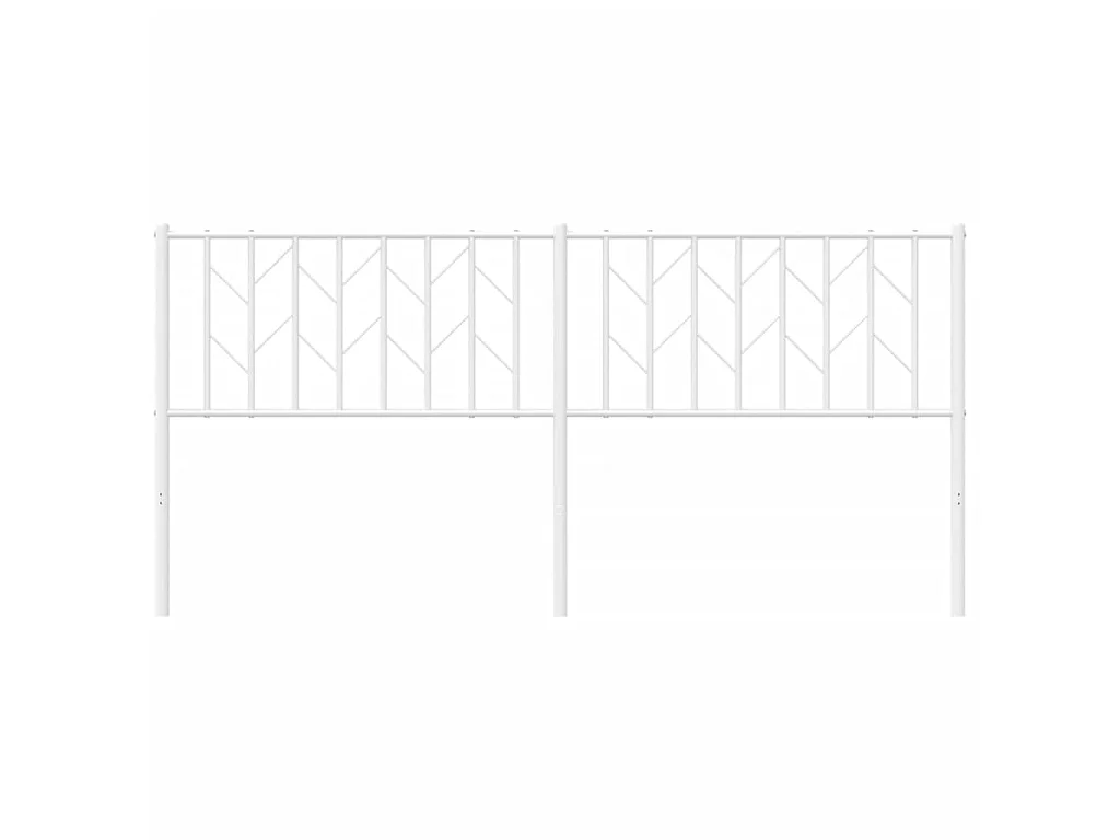 Cabecero de repuesto de metal blanco 180 cm
