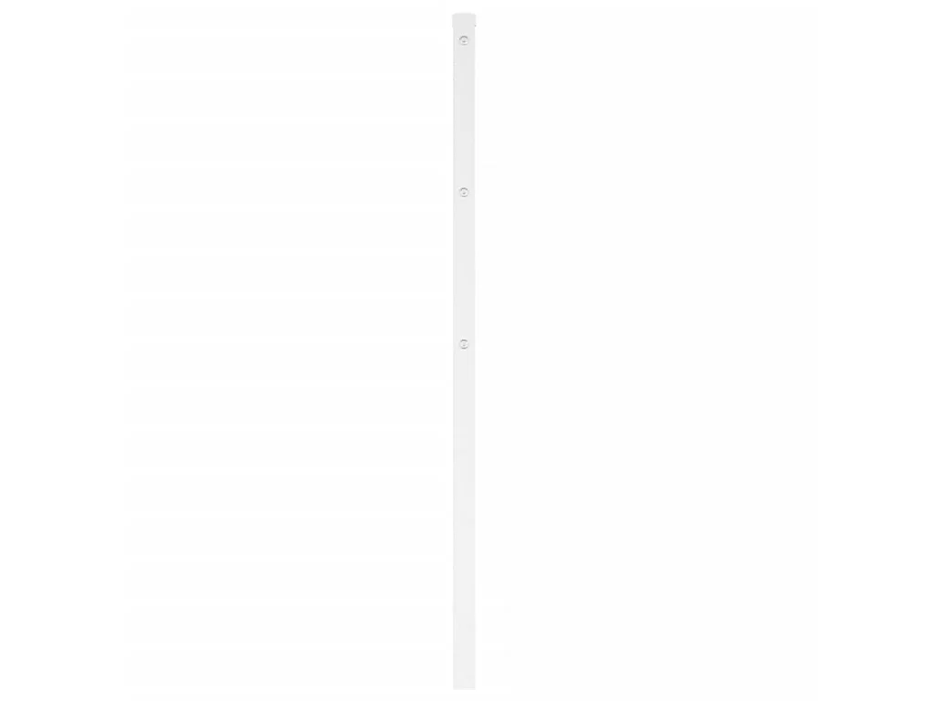 Tête de lit de remplacement métal blanc 100 cm