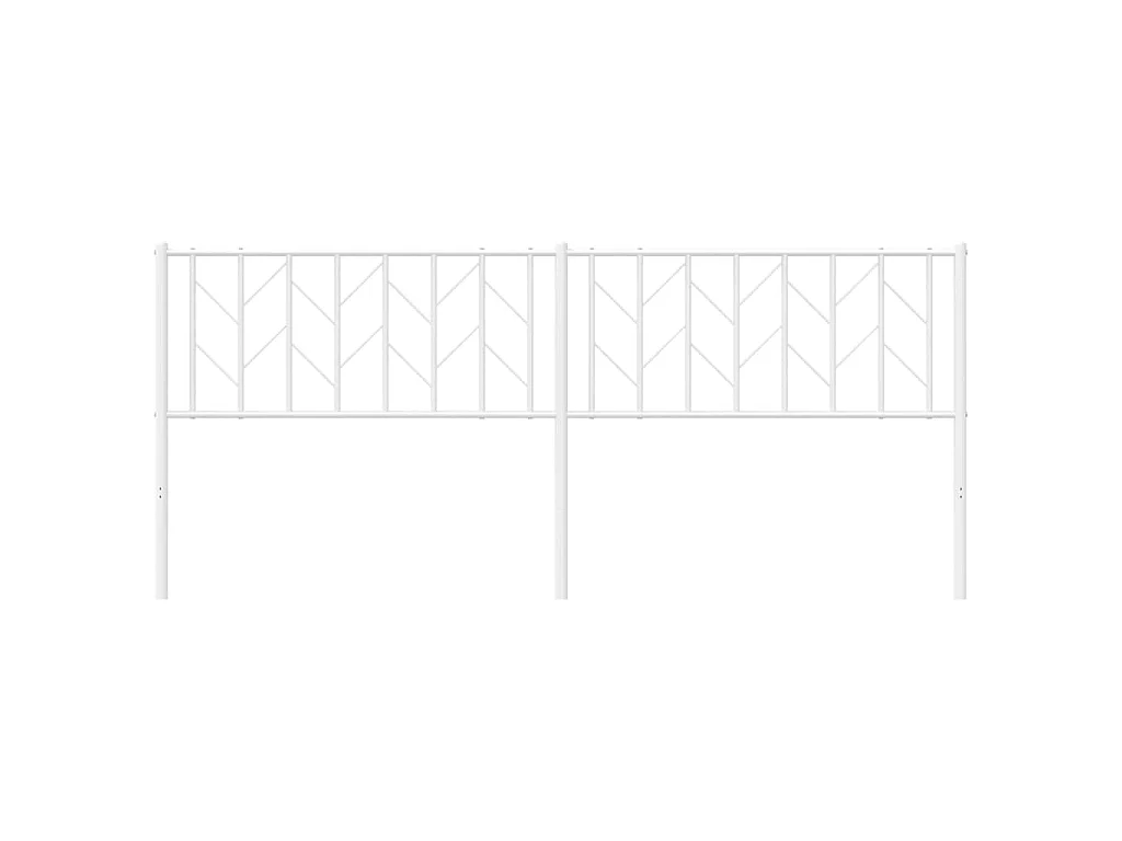 Cabecero de repuesto de metal blanco 200 cm