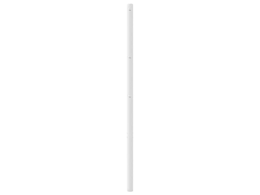 Tête de lit de remplacement métal blanc 100 cm