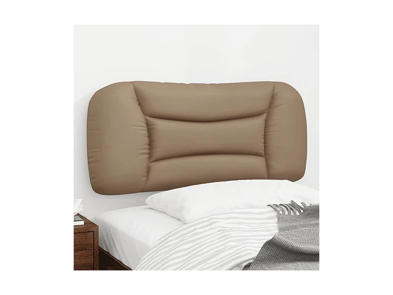 Coussin de tête de lit Hvar cappuccino 80 cm similicuir