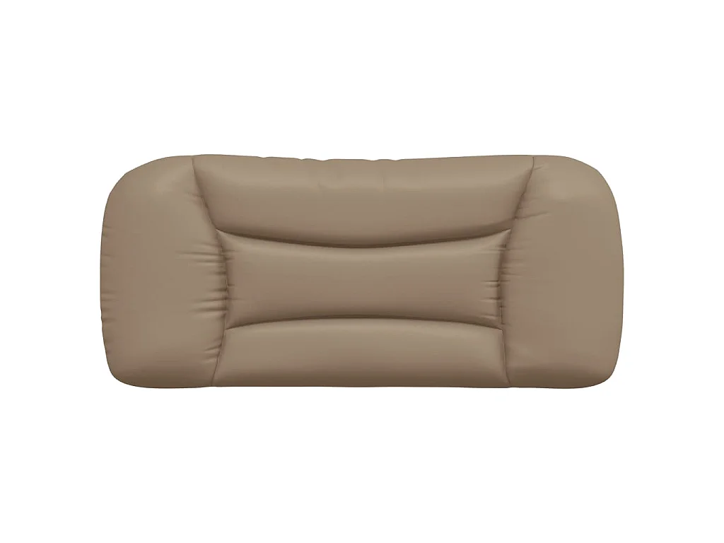 Coussin de tête de lit Hvar cappuccino 80 cm similicuir