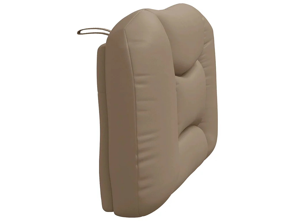 Coussin de tête de lit Hvar cappuccino 80 cm similicuir