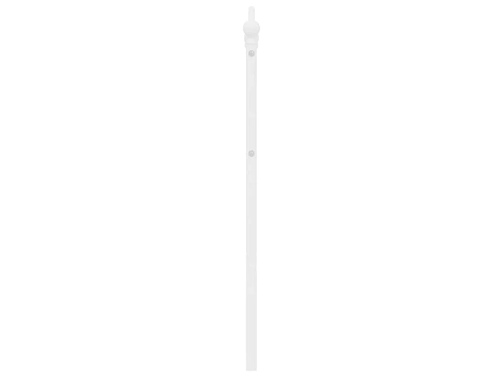 Testiera di Ricambio in Metallo Bianco 150 cm