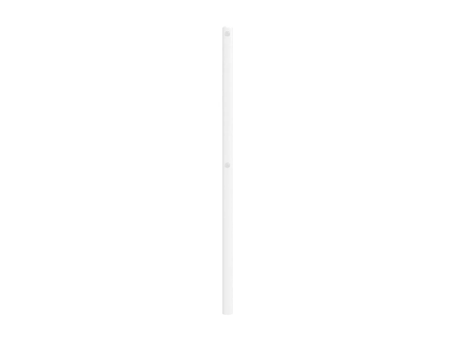 Vervangend hoofdbord 193 cm metaal wit