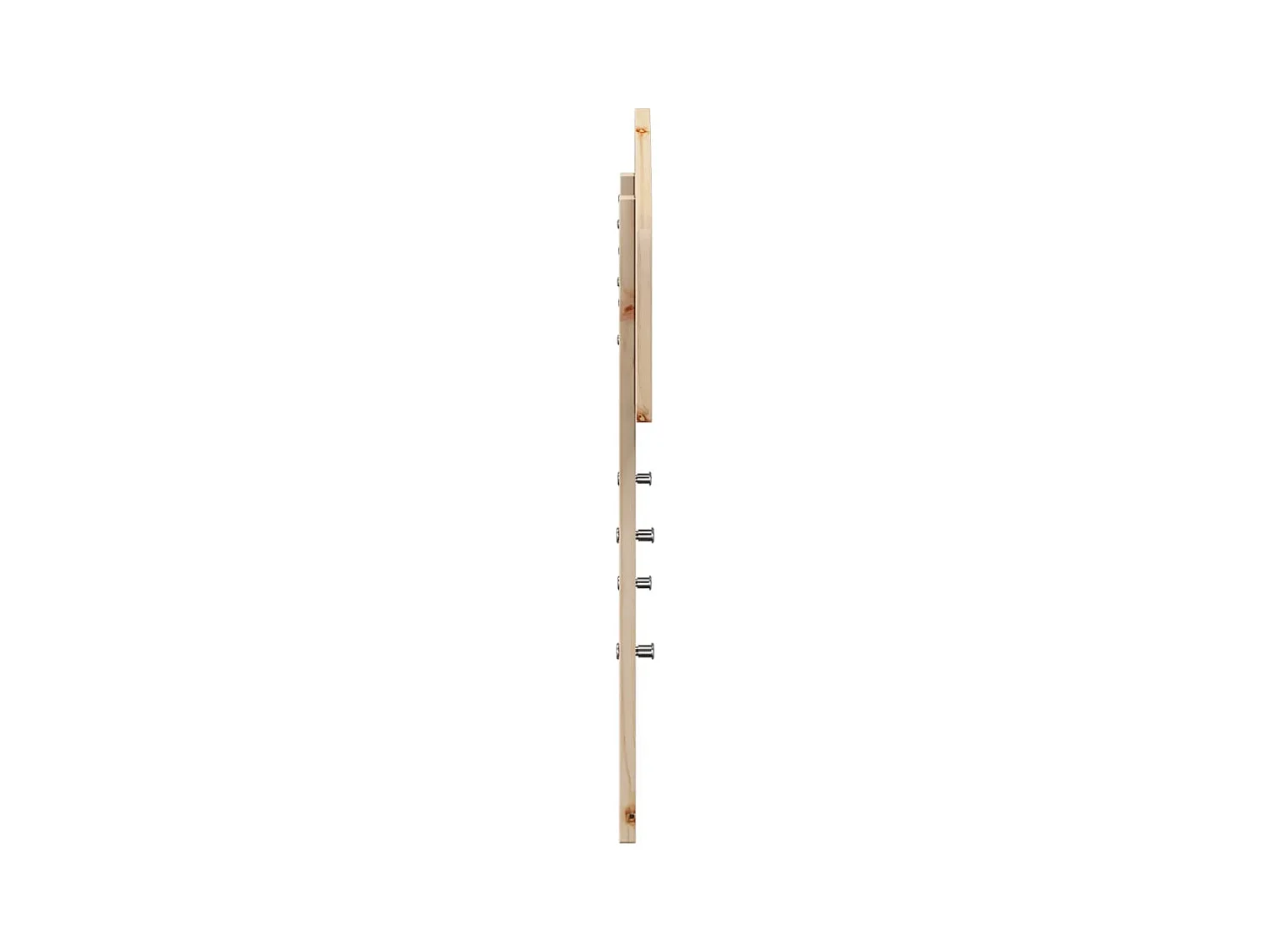 Kopfteil 75 cm Massivholz Kiefer