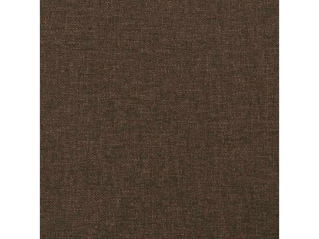 Tête de lit marron foncé 160 x 5 x 118/128 cm Tissu