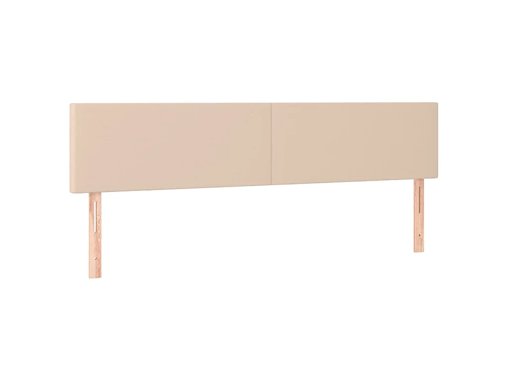 Tête de lit à LED Cappuccino 180x5x78/88 cm Similicuir