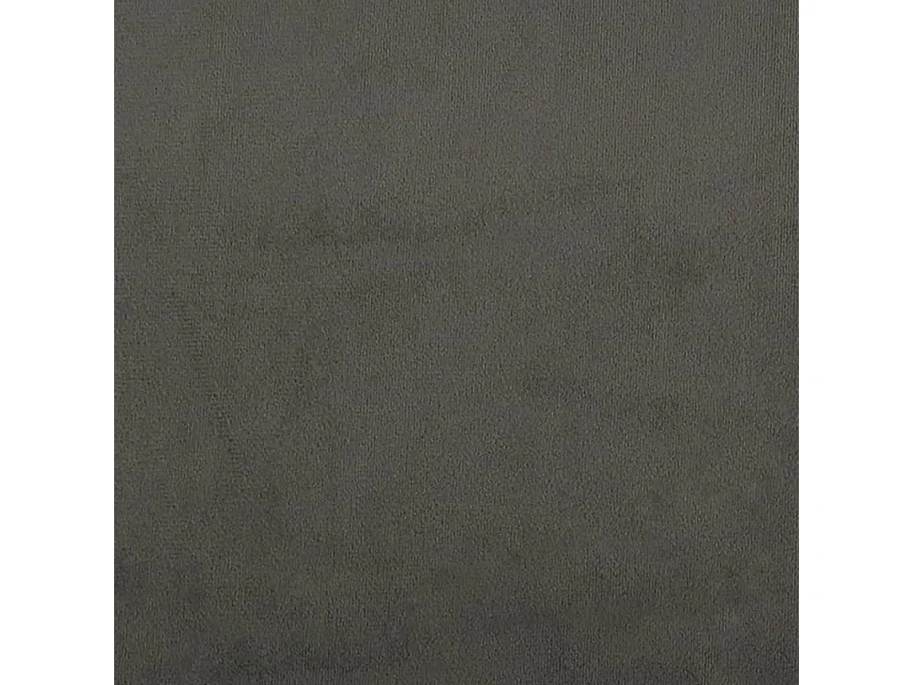 Sofá cama de 2 plazas con dos almohadas terciopelo gris oscuro