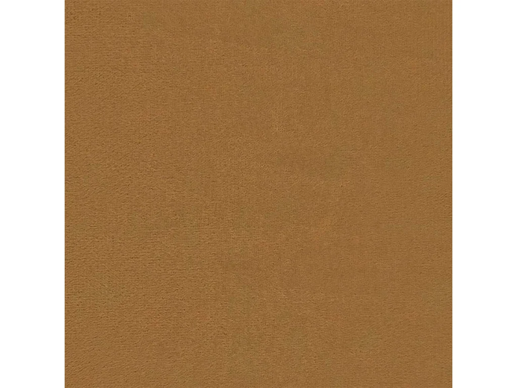 Canapé 2 places avec oreillers décoratifs brun 120 cm velours