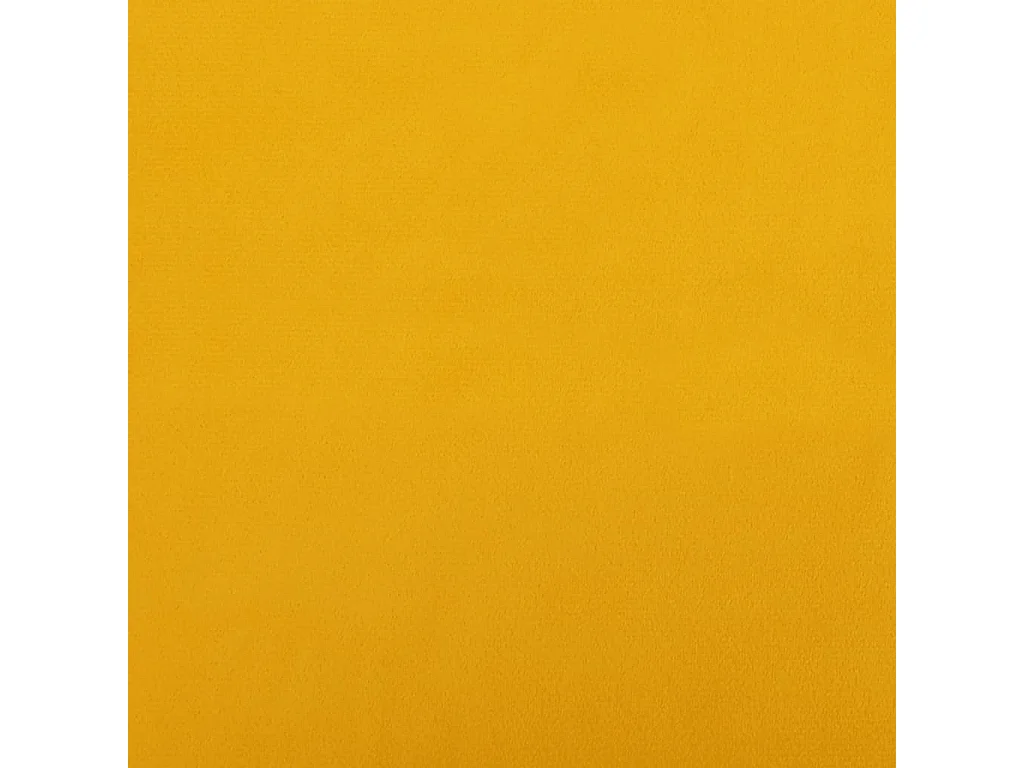 Canapé-lit 2 places jaune velours