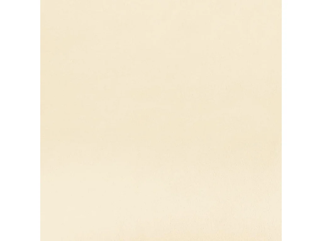 Sofá-cama de 2 lugares veludo cor creme