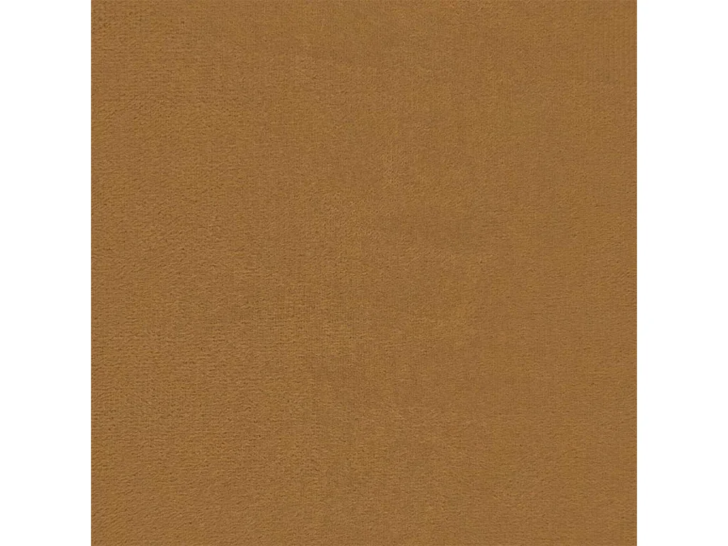 Canapé 2 places avec oreillers décoratifs brun 140 cm velours