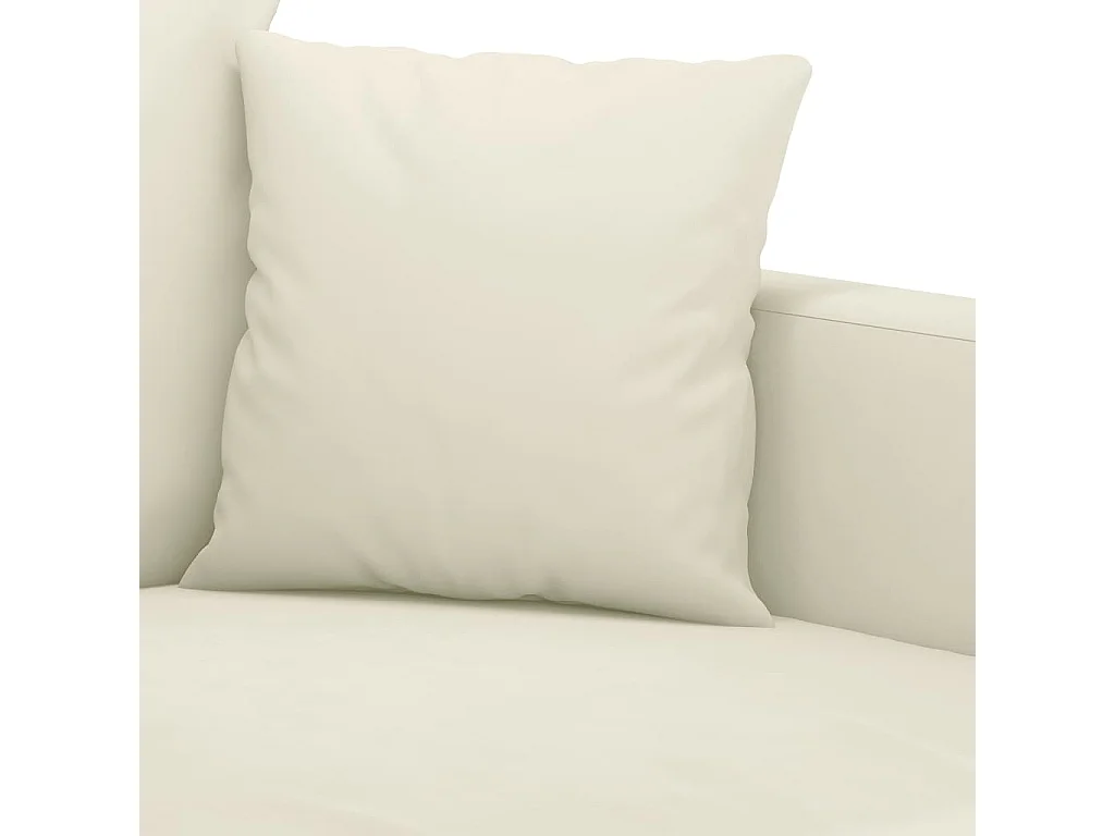 Sessel Creme 60 cm Samt