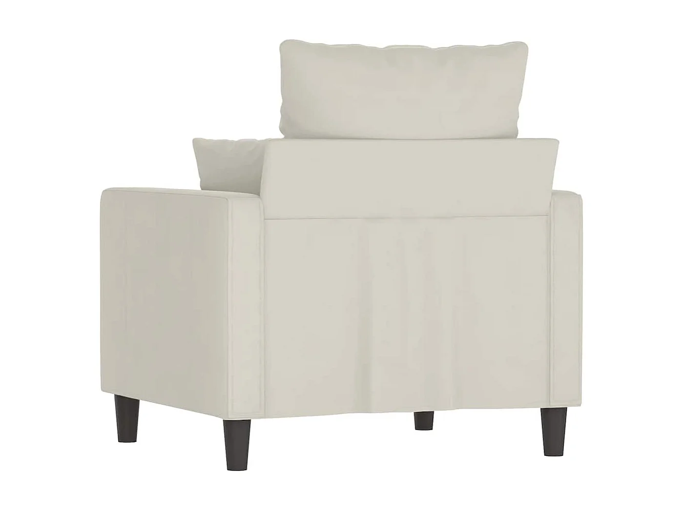 Poltrona Crema 60 cm Velluto