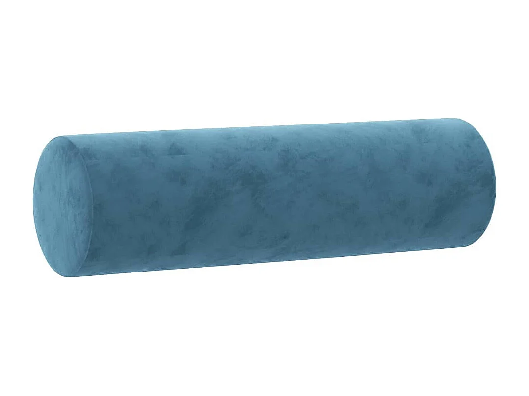 Ensemble de canapés 2 pcs avec coussins bleu velours