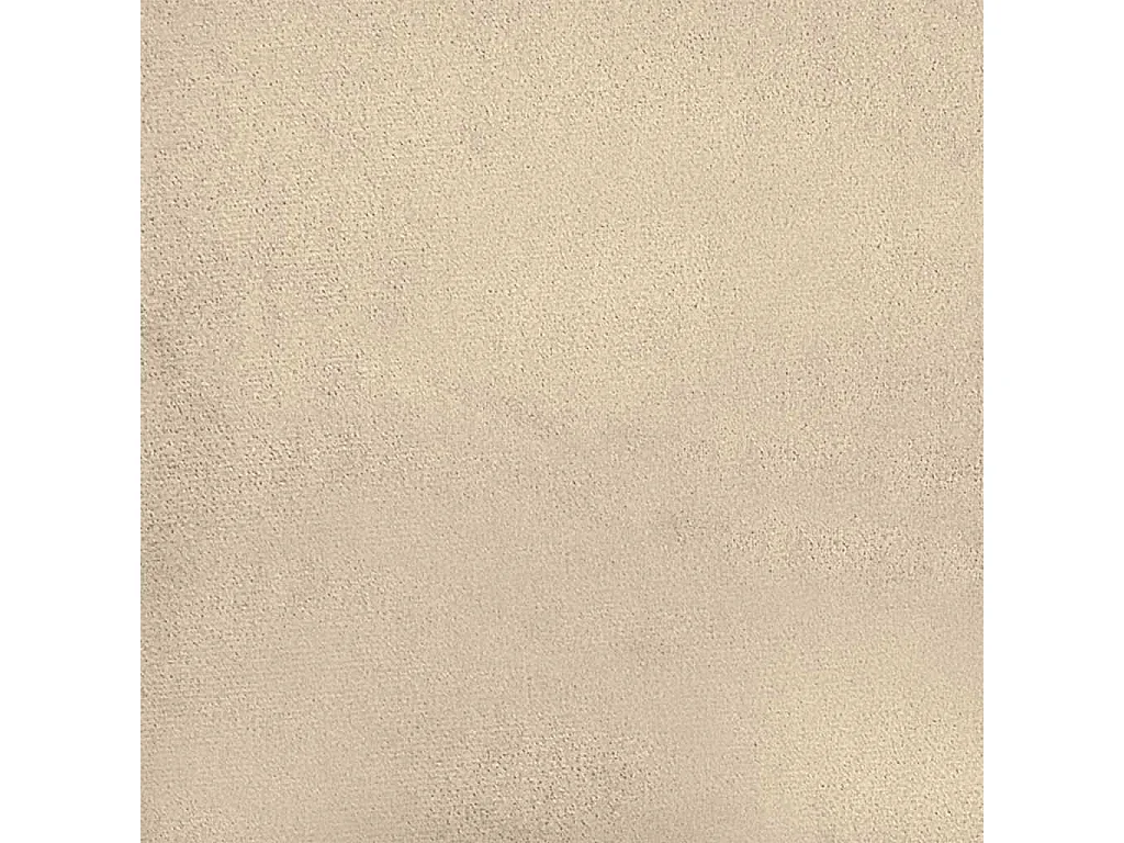 Sofá de 2 lugares 120 cm tecido de microfibra cor creme