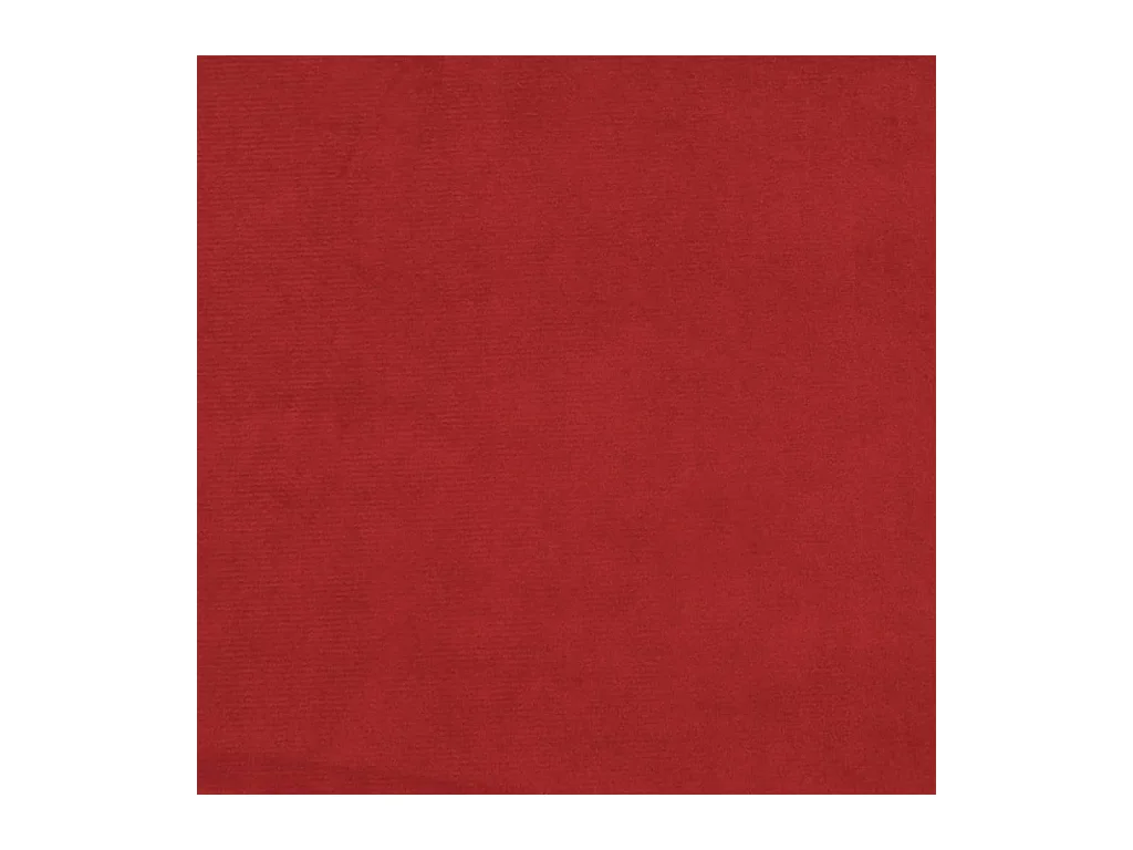 Schlafsofa 2-Sitzer Weinrot Samt