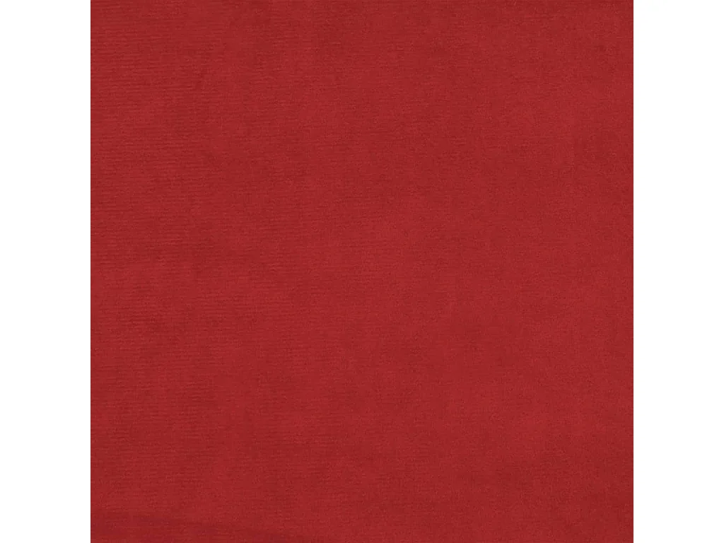 Canapé-lit 2 places rouge bordeaux velours