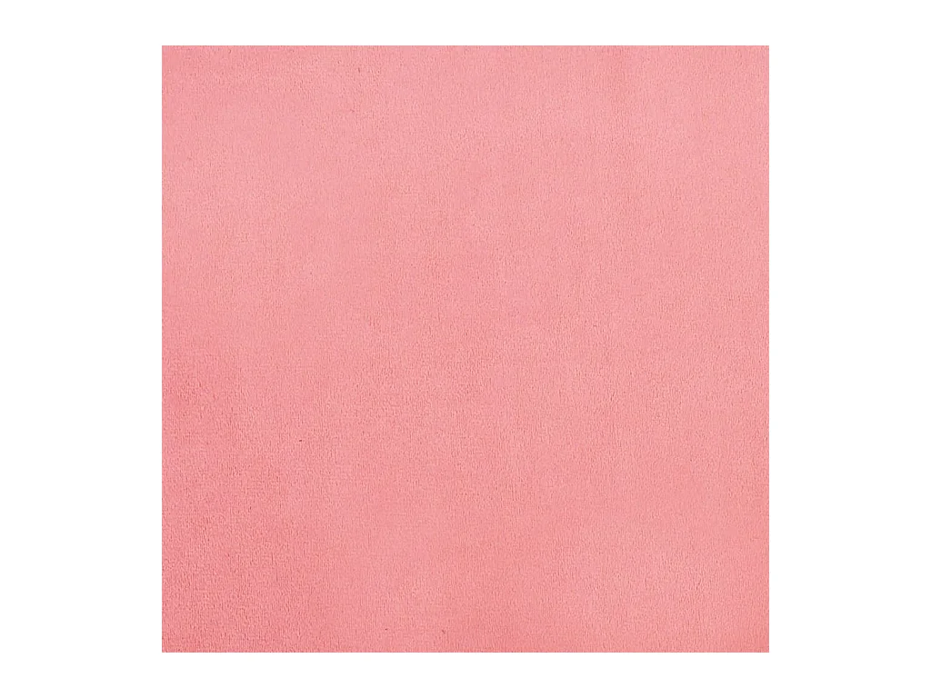 Schlafsofa 2-Sitzer Rosa Samt