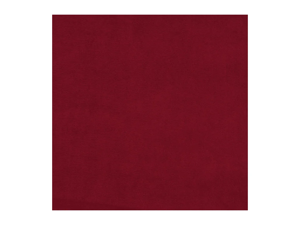 Canapé-lit 2 places rouge bordeaux velours