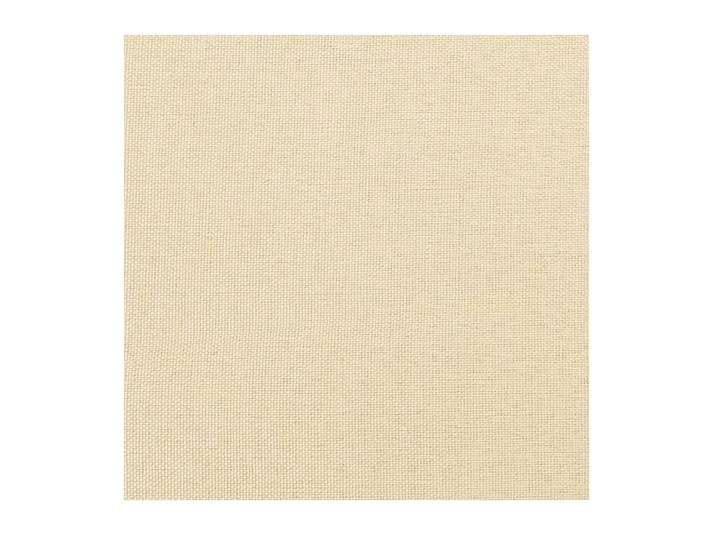 Canapé-lit à 2 places crème tissu