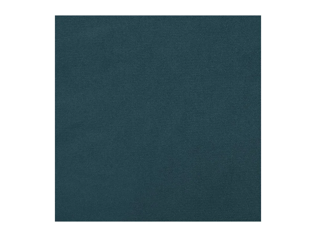 Sofá cama de 2 plazas con dos almohadas terciopelo azul