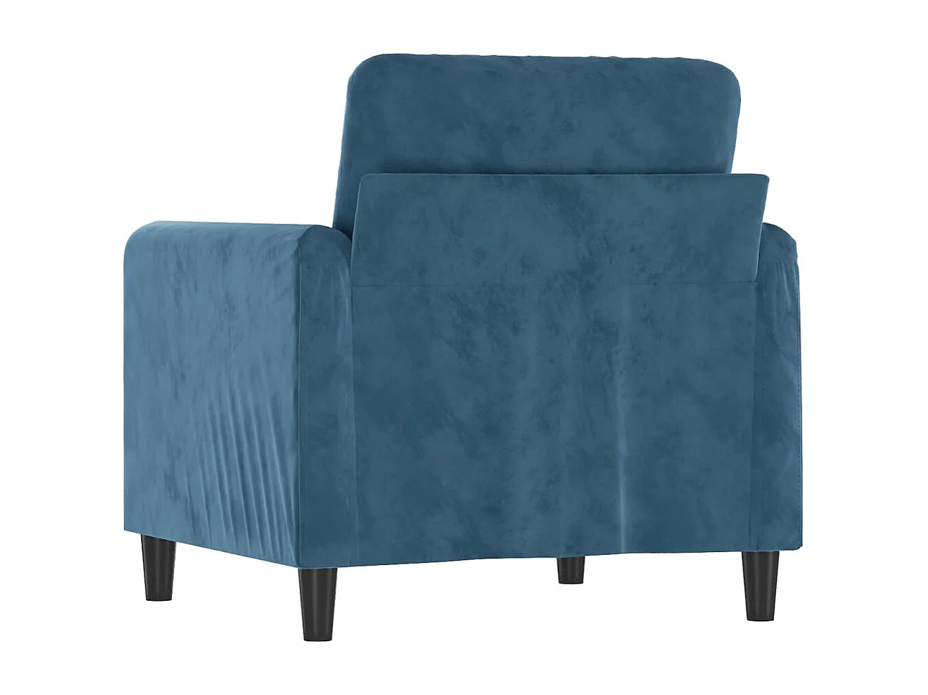 Sessel Blau 60 cm Samt