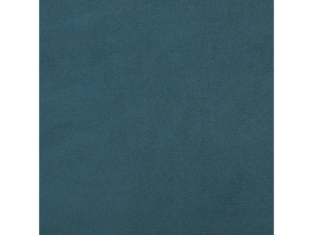 Canapé-lit à 2 places avec deux oreillers bleu velours