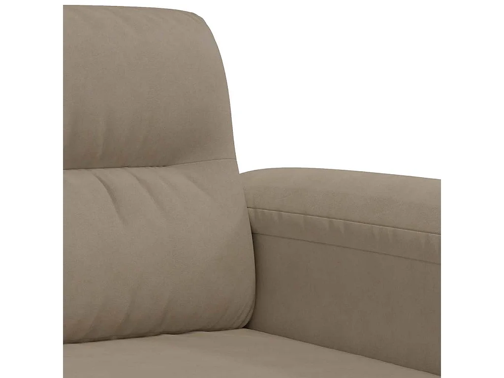 Fauteuil 60 cm microvezelstof taupe