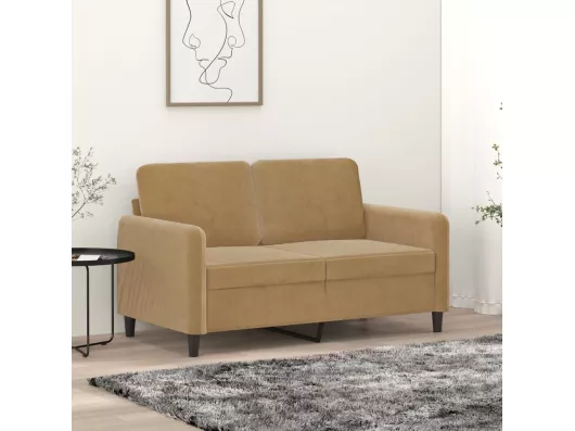 Kauf Unique 2-Sitzer-Sofa Braun 120 cm Samt