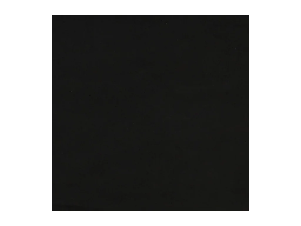 Slaapbank 2-zits fluweel zwart