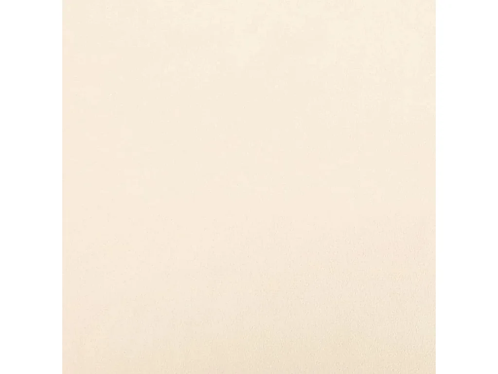 Schlafsofa 2-Sitzer Creme Samt