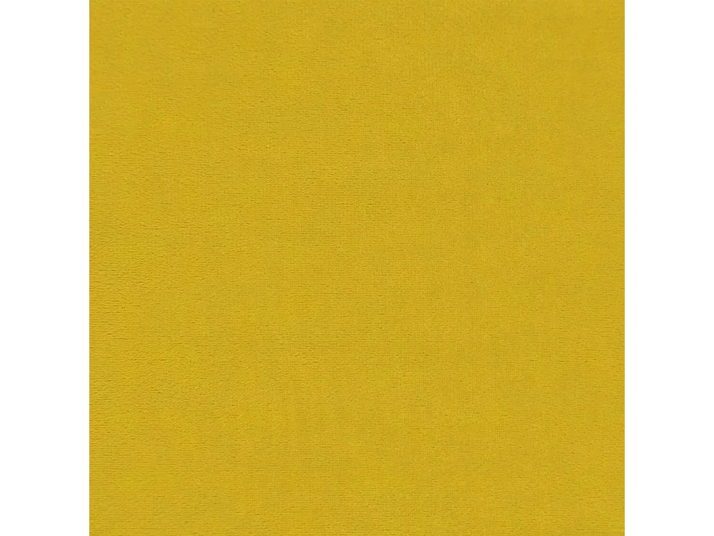 Ensemble de canapés 2 pcs avec coussins jaune velours