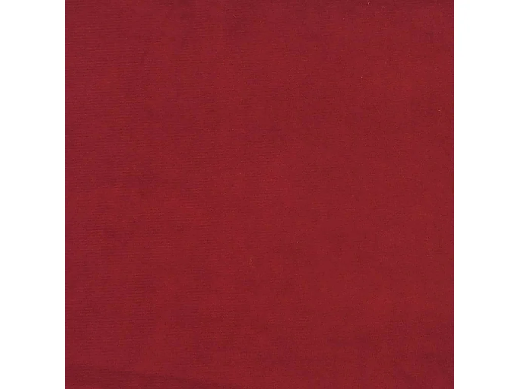 Divano Letto a 2 Posti Rosso Vino in Velluto