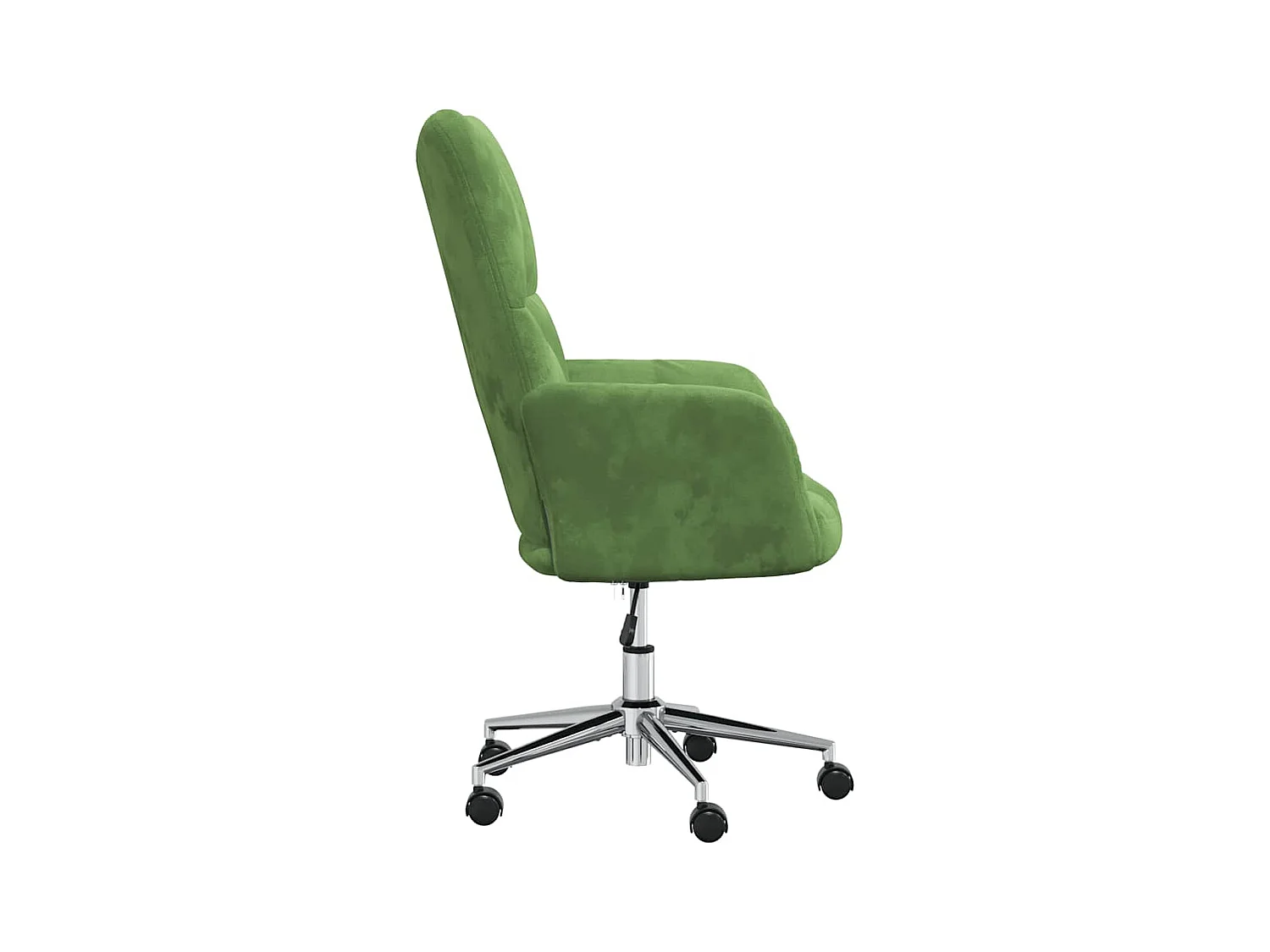 Chaise de relaxation Vert clair Velours