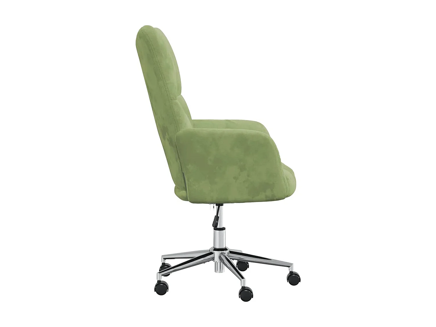 Chaise de relaxation Vert clair Velours